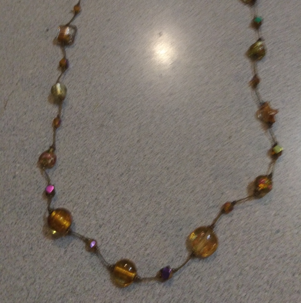 Vintage Women's Glass Bead Costume Jewelry